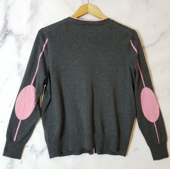 COURT & ROWE Pink elbow Cardigan, size Medium - Picture 6 of 7